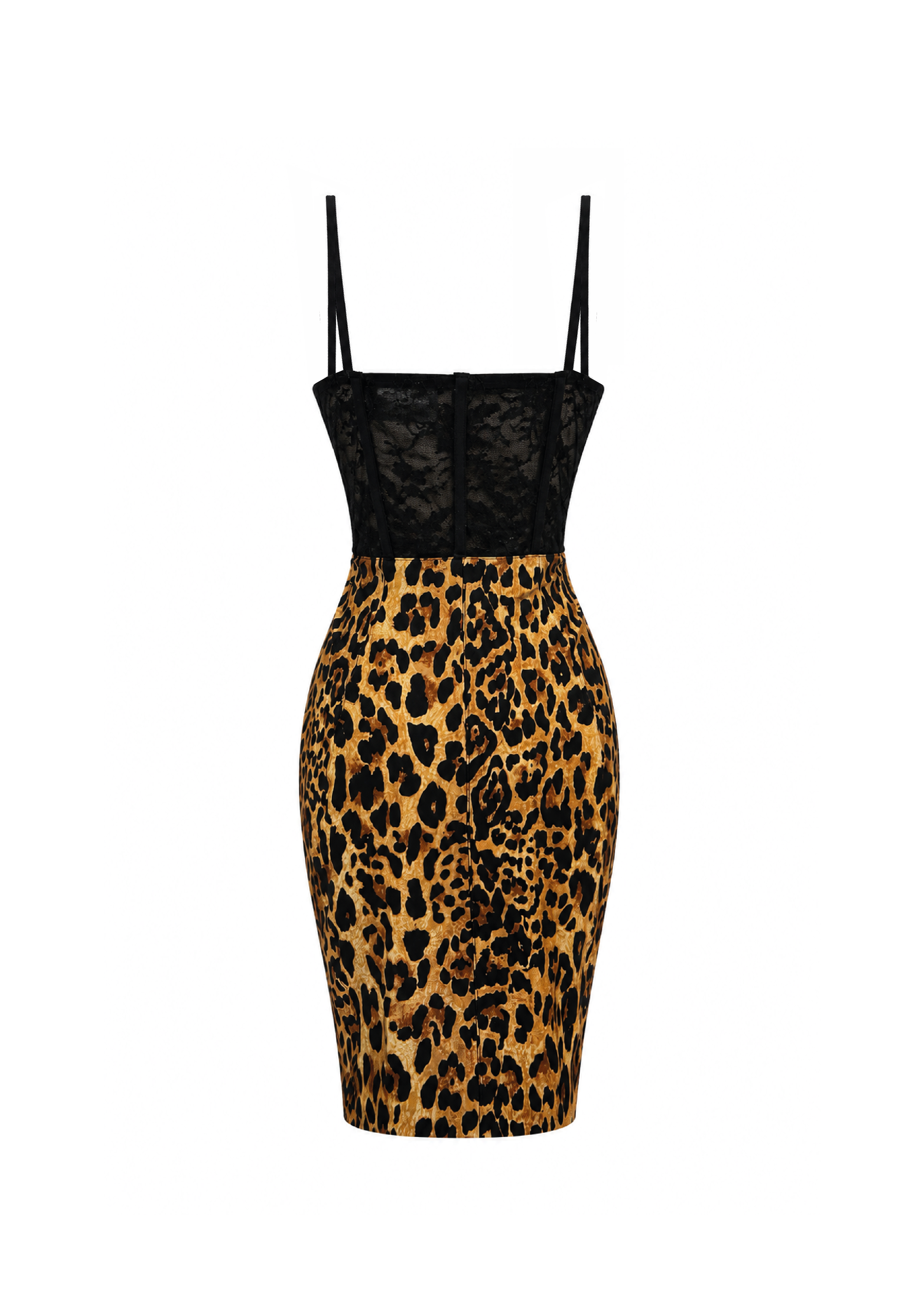 Robe Bustier Léopard