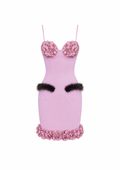 Robe courte fleurie