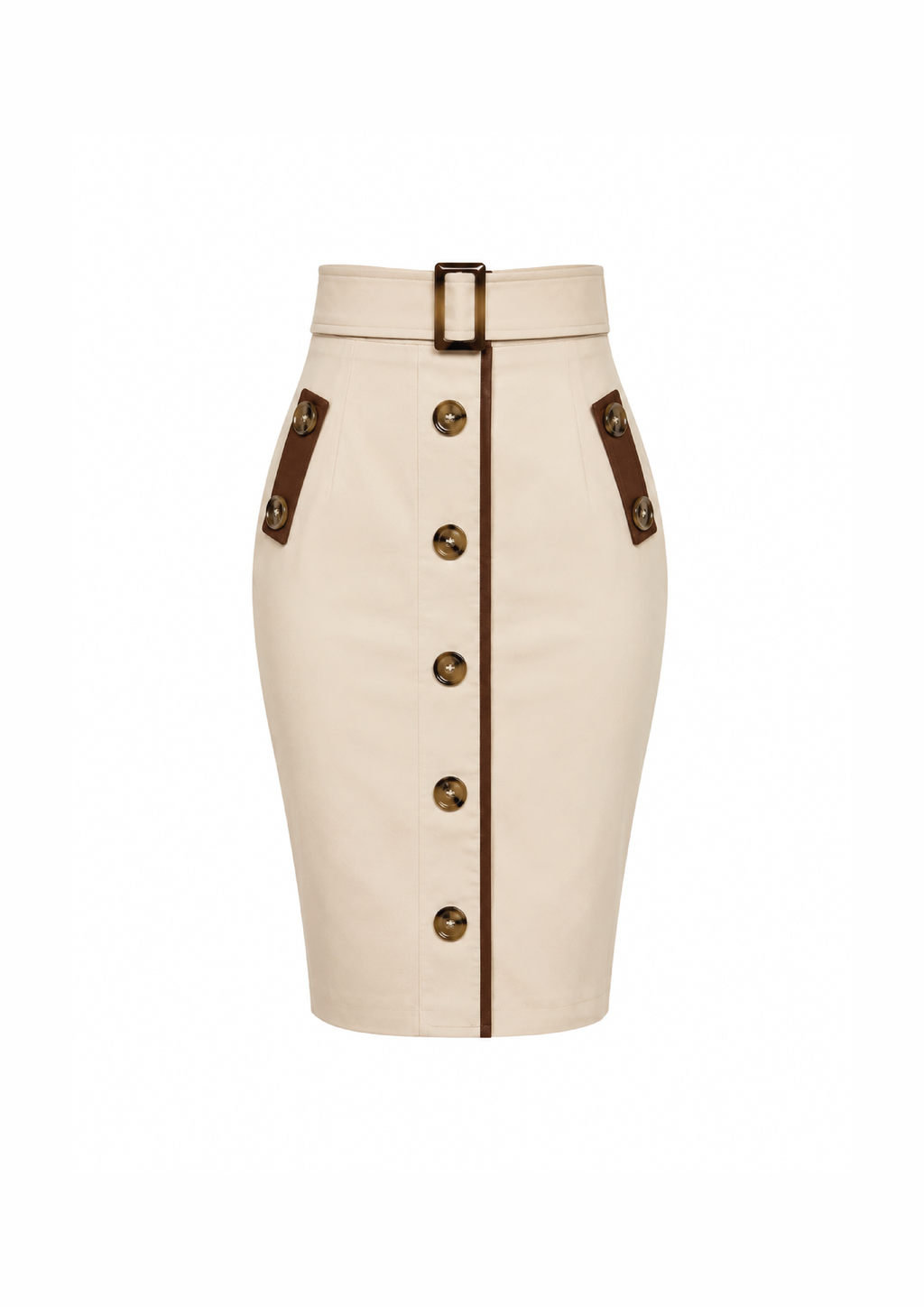 Jupe crayon Trench