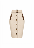 Jupe crayon Trench