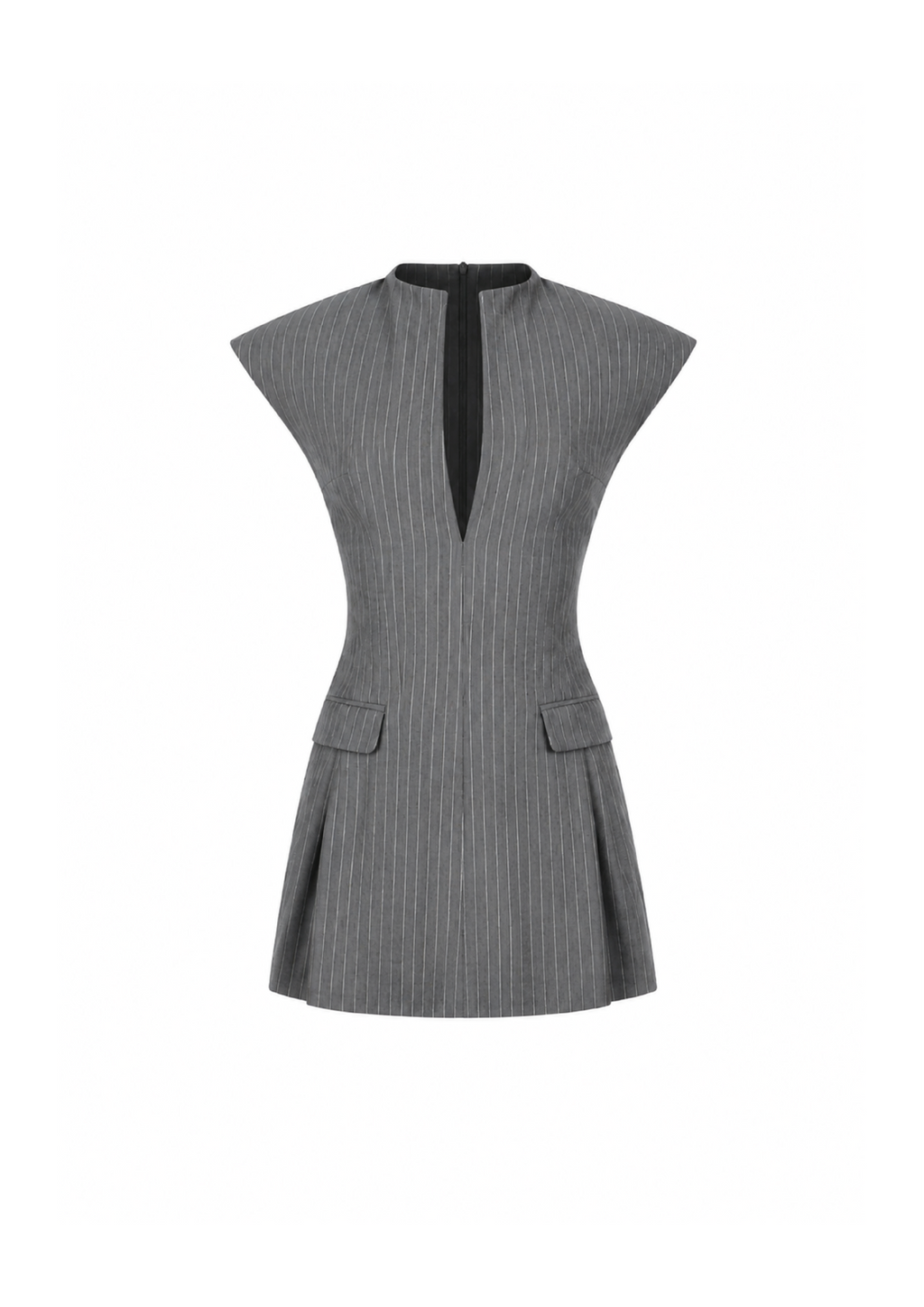 Robe costume grise