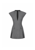 Robe costume grise