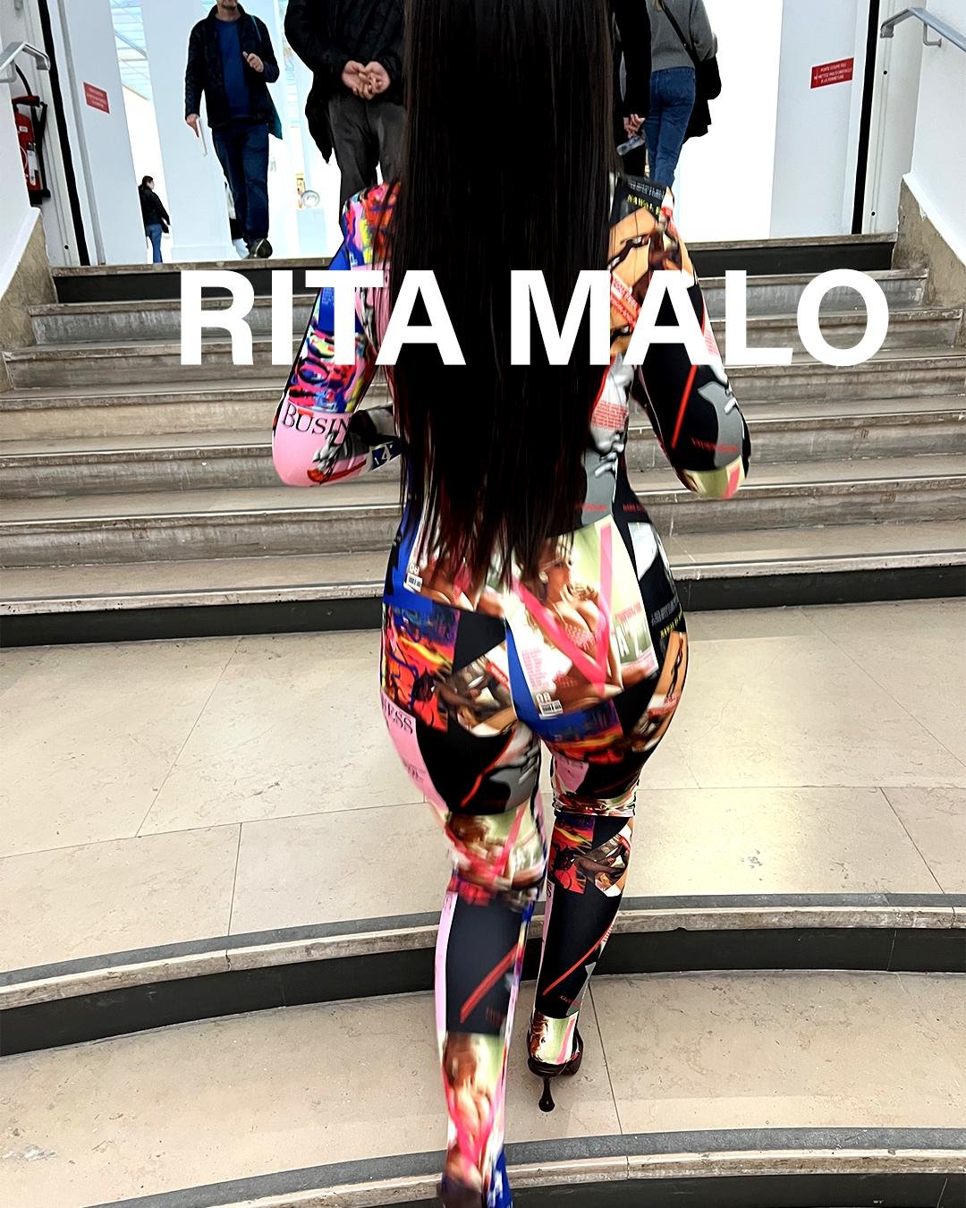 Combinaison imprimée Rita Malo portée